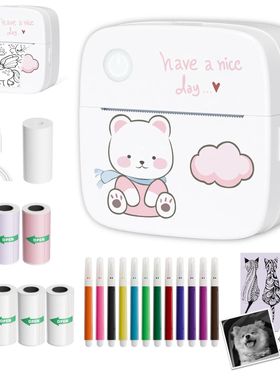 B2 Mini Printer Sticker Thermal Inkless Printer iOS Android