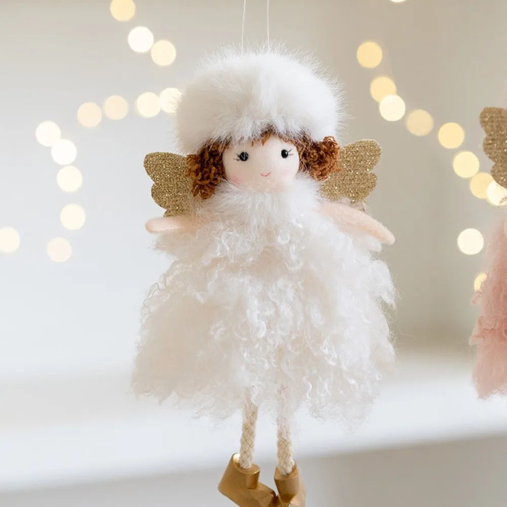 Cute Angel Plush Dolls Merry Christmas Decorations Xmas ree