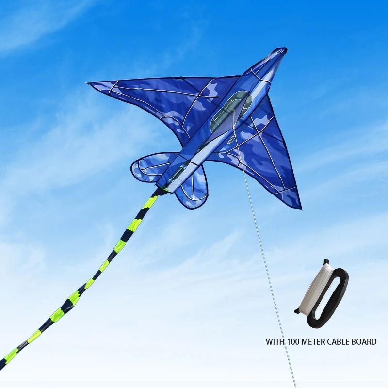 YongJian Plane Kites With Handle And Line For Kids Good Flyi