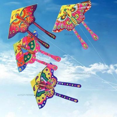 Butterfly Kite with Handle Line Children Kite Flying Toy Eas