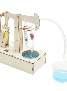 Hand Made Childrens DIY Toys Technology Pumping Unit STEM To