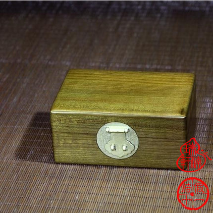 保真正品木艺榫卯金丝楠木阴沉木乌木盒子首饰书画收纳百宝珠宝盒