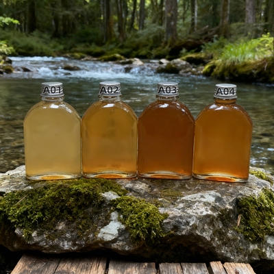 桂林野生石崖蜜纯正悬崖蜜深山天然野采无添加土蜂蜜百花蜜结晶蜜
