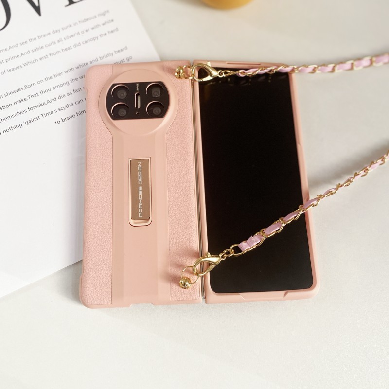 华为matex3真皮小众少女手机壳