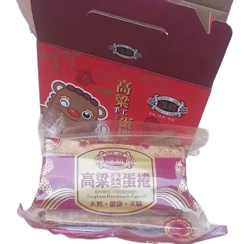台湾土特产高粱酒手工蛋卷350克多种口味酥脆可口
