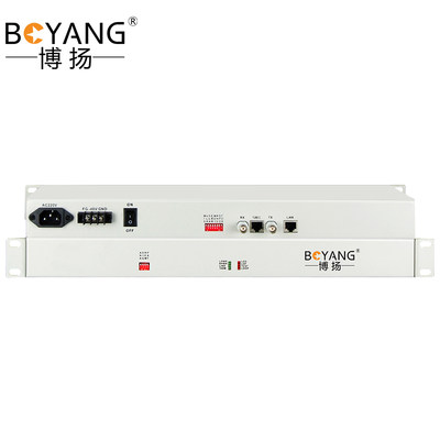 博扬（BOYANG）BY-E1F1 协议转换器 1路E1(2M)转1路以太网机架式