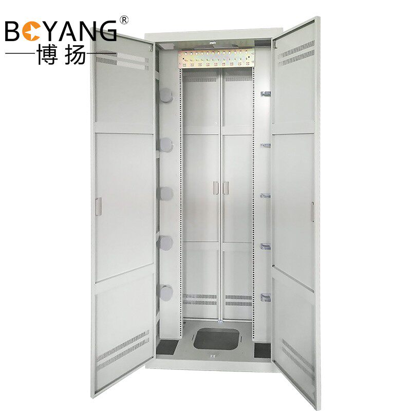 博扬ODF光纤配线柜室内交接箱odf光缆配线架机房布线箱720芯空柜