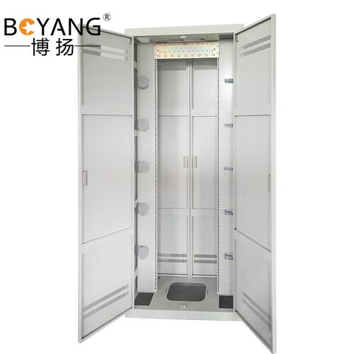 博扬ODF光纤配线柜室内交接箱odf光缆配线架机房布线箱720芯空柜