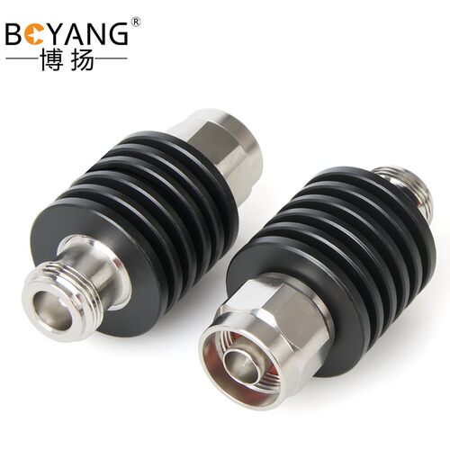 博扬 N型射频衰减器 同轴衰减器5W 5dB 0-4GHzN-JK公转母头固定