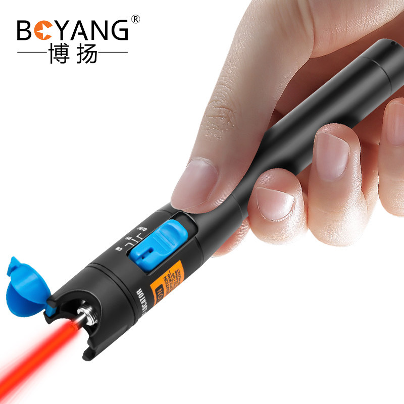 博扬10 20 3公里红光笔红光源3KM光纤通光打光笔故障测试BY-HGB3B