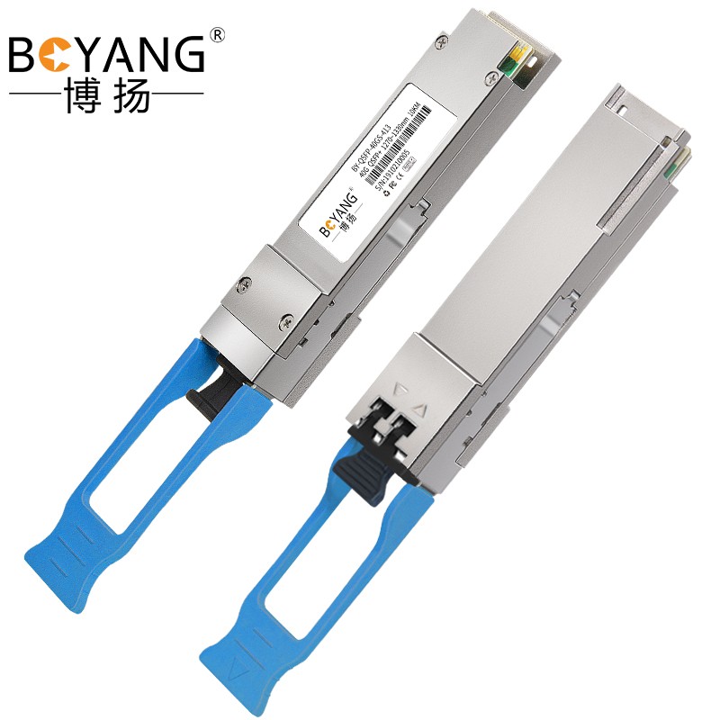 博扬 QSFP-40G-LR4光模块单模双纤光纤模块 1270nm-1330nm 10km-封面