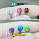 CC猪弟家 炫彩内螺纹舌钉耳骨钉 极光果冻澳宝欧泊球opal 16G 14G
