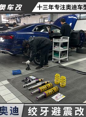 奥迪a3 S3 a4l s4 a5 a6l q5l KONi变色龙减震改装V3绞牙避震器