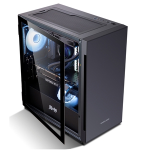 金河田魔术师super PRO台式机宽体全侧透360水冷matx电脑游戏机箱