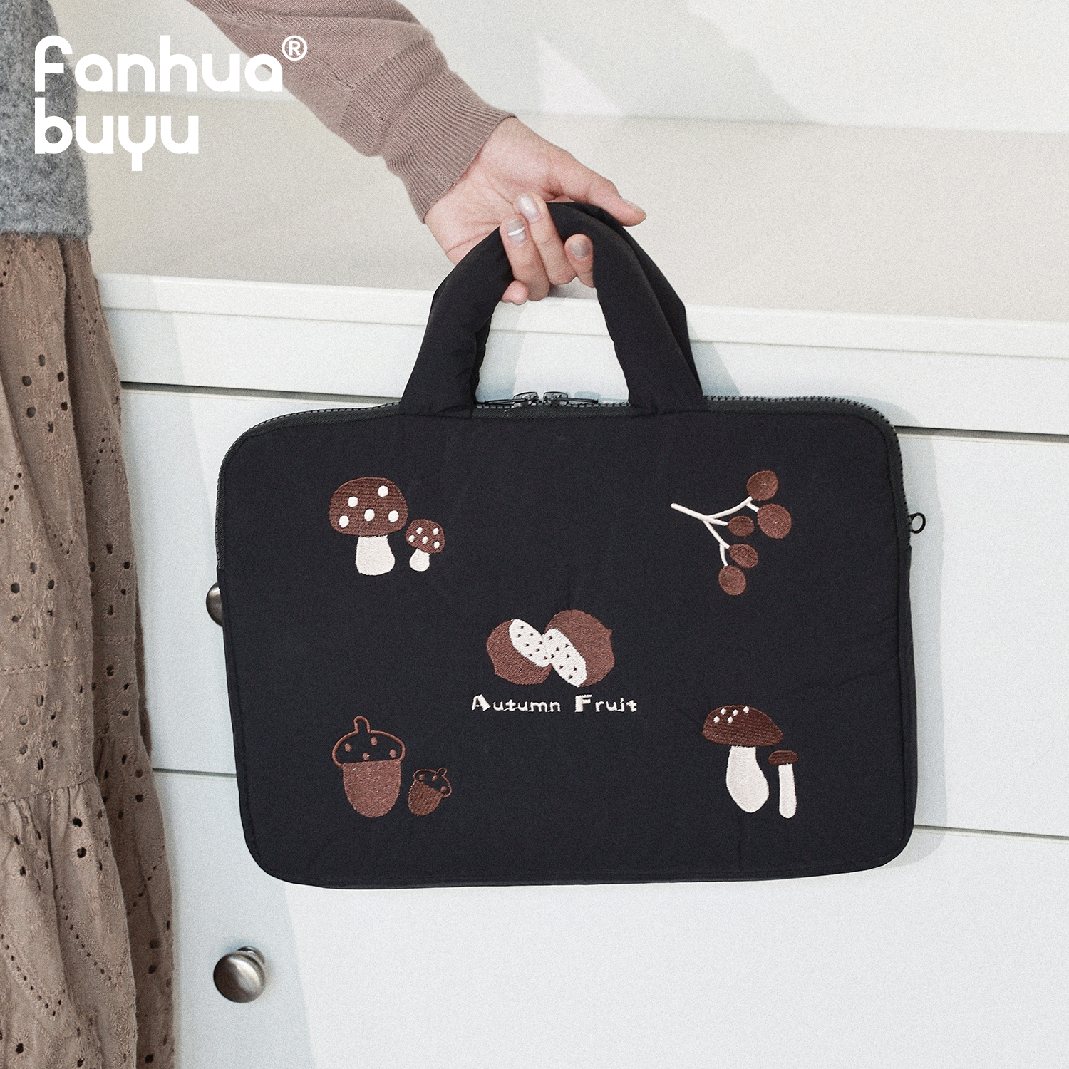 梵花不语笔记本电脑包防震抗摔