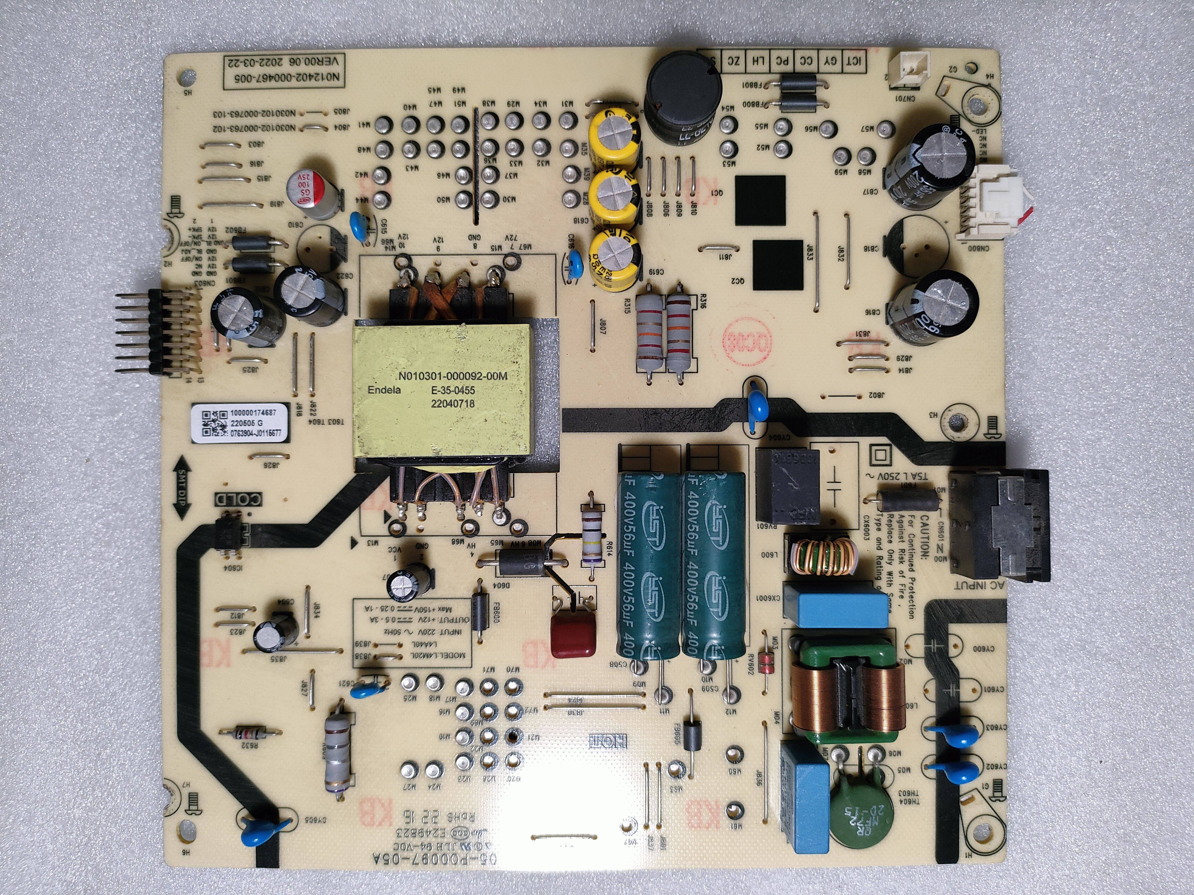 创维 50A2 50J3电源板05-P00097-05A N012402-000467-005 L4M20L
