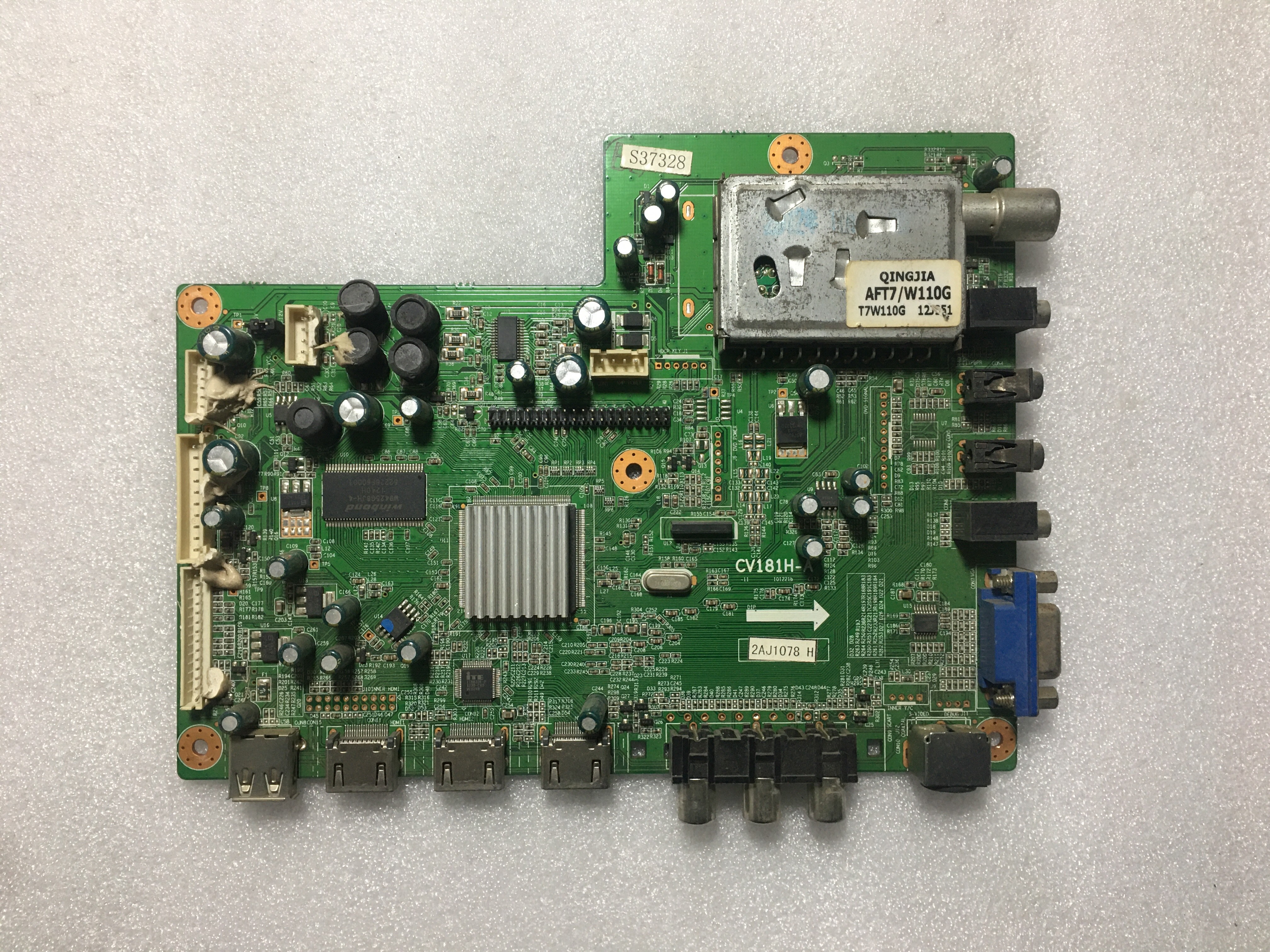 CV181H-A电视主板清华同方