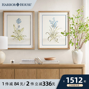 HarborHouse美式 飾畫簡約大氣Bruce 墻面輕奢客廳掛畫沙發背景墻裝