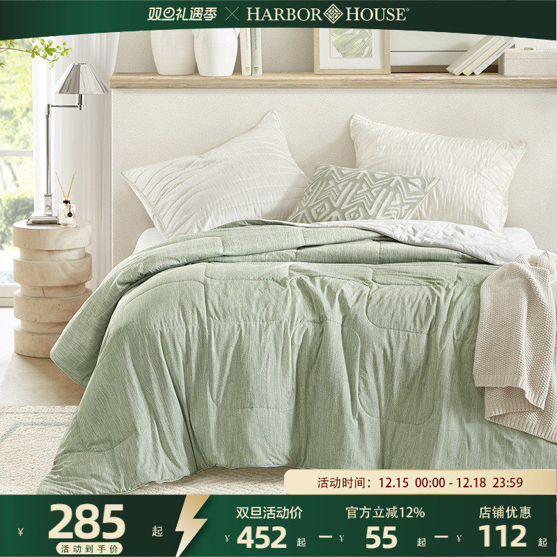 HarborHouse双面凉感空调被夏凉被可机洗被芯夏季薄款被子Lydia