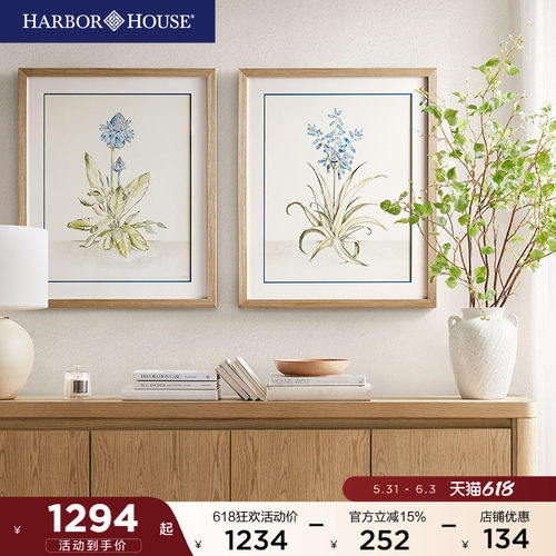 HarborHouse美式墙面轻奢客厅挂画沙发背景墙装饰画简约大气Bruce