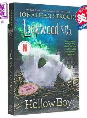 进口原版 *路德灵异侦探社 第3部 空洞男孩 英文原版 Lockwood Co The Hollow Boy Jonathan Stroud 惊悚流行小说   Little, Brown