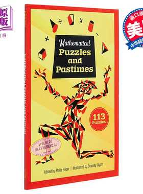 进口原版 *数学难题和消遣113个难题 Mathematical Puzzles and Pastimes 113 Puzzles 英文原版 Philip Haber   Dover Publicatio