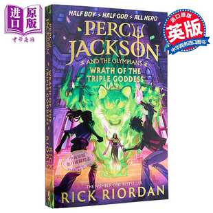 三女神之怒 进口原版 Penguin 奇幻小说 Percy 波西 Rick and 英文原版 Jackson Olympians Riordan 杰克逊与奥林匹亚众神