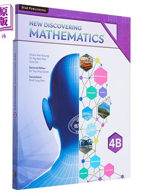 进口原版 *新加坡中学四年级数学教材 New Discovering Mathematics Textbook 4B 新发现数学教材4B 剑桥Olevel考试   star publis