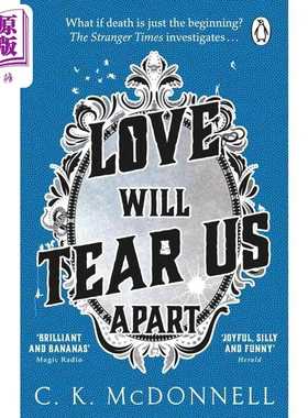 进口原版 *爱情会让我们分开 陌生时空3 英国奇幻文学奖音频作品奖 Love Will Tear Us Apart  英文原版 CK McDonne   Transworld