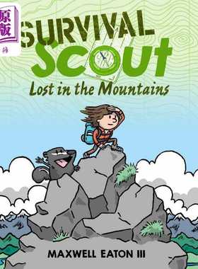 进口原版 *生存大搜查 山野迷踪 Survival Scout Lost in the Mountains 英文原版 儿童科普绘本 自然科学知识百科   Roaring Broo