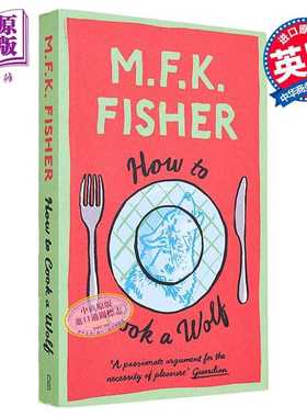 进口原版 *M F K  费雪 如何煮狼 How to Cook a Wolf 英文原版 M F K Fisher 美食 食经   Daunt Books