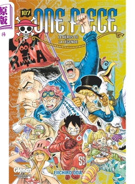 进口原版 *【法文版】海贼王 107 ONE PIECE EDITION ORIGINALE TOME 107 法文原版 尾田荣一郎 Eiichiro Oda 日漫   Glénat