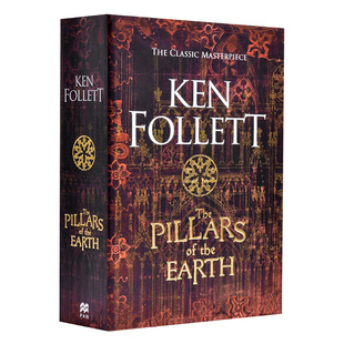 进口原版 *国王桥系列:圣殿春秋 英文原版 The Pillars of the Earth Ken Follett Pan 小说 Pan