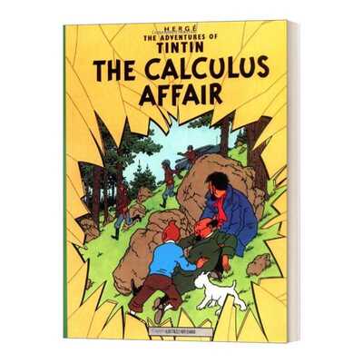 进口原版 The Calculus Affair 丁丁历险记 卡尔库鲁斯案件 英文版 进口英语原版书籍 英文原版 Herge   Little