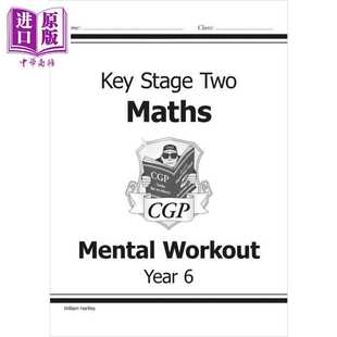 进口原版 *英国CGP KS2 Mental Maths Workout - Year 6  CGP CGP