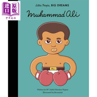 People Lin Frances 名人科普 小人物大梦想：拳王阿里 Little Dreams Big 精装 进口原版 独立阅读入门 12岁 儿童科普绘本