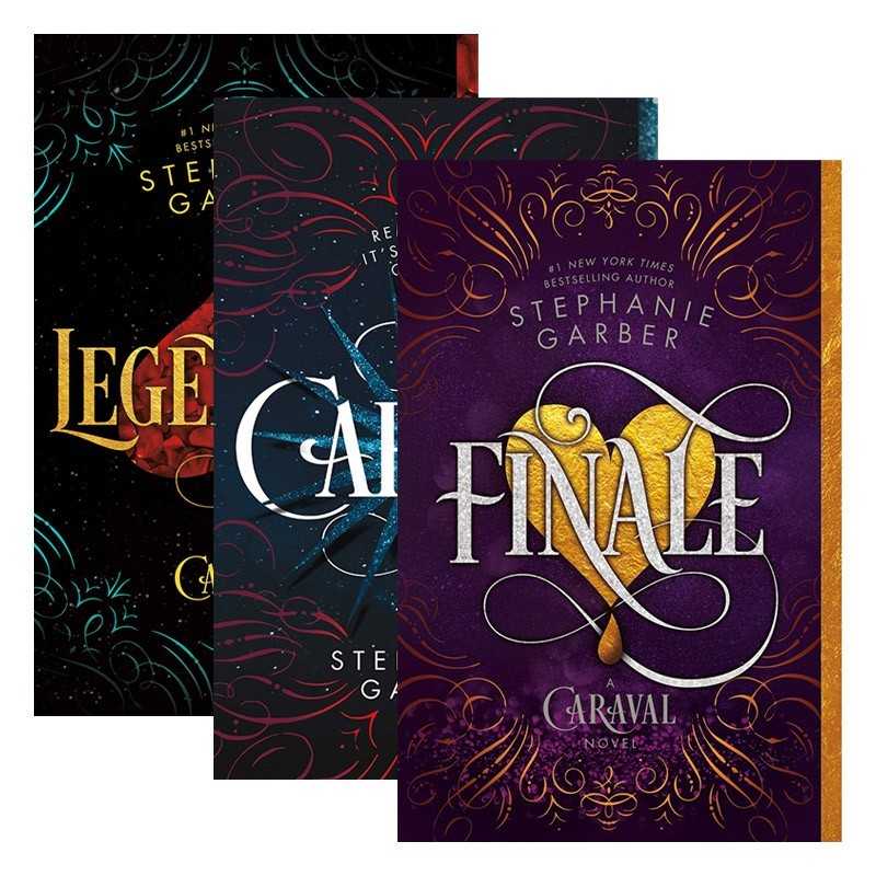 进口原版 A Caraval 卡拉维尔帆船1-3册 Caraval/Legendary/Finale 英文版 进口英语原版书籍 英文原版小说   Flatiron