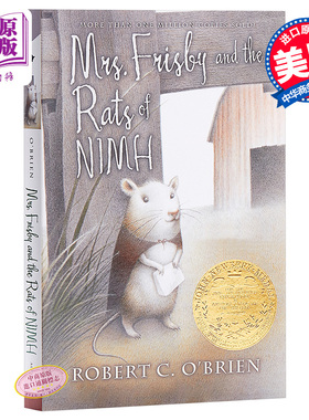 进口原版 *英文原版Mrs. Frisby and the Rats of NIMH 费里斯比太太和尼姆的老鼠 纽伯瑞金奖   Atheneum Books for Young Reader