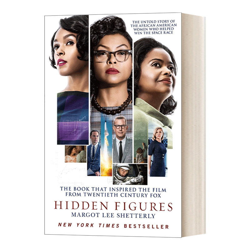 进口原版 Hidden Figures 隐藏人物 NASA无名英雄 电影封面版 美国大学新生书单 英文版 进口英语原版书籍 英文原版 历史