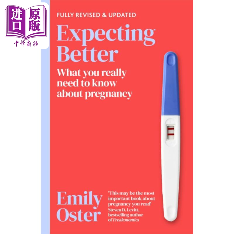 进口原版 *一个经济学家的怀孕指南 2024修订更新版 英文原版 Expecting Better Emily Oster 艾米丽 奥斯特   Orion Publishing G