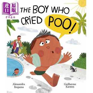 哭便便 6儿童读物 The 男孩 Poo Who 亲子童书 英文原版 Frances 儿童绘本 Cried 故事图画书 Boy 进口原版 Lincol 进口图书