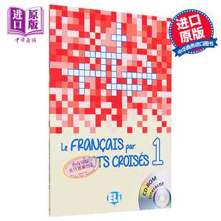CROISE 法语学习 DVD FRANCAIS 进口原版 with PAR ELI 法语填字游戏 教材教辅用书 Publish ROM法文原版 新版 MOTS