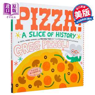 儿童绘本 Greg 故事图画书 进口原版 Books 故事 比萨饼 Slice 进口图书 for Pizza 英文原版 Viking Pizzoli History