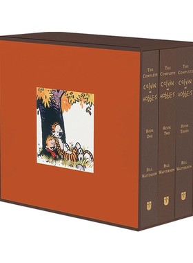 进口原版 卡尔文与跳跳虎 漫画全集 英文原版 The Complete Calvin and Hobbes 精装 英文版 Bill Watterson 进口英语原版书籍