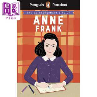 进口原版 *企鹅阅读分级指导2级 安娜弗兰克的非凡生活 Penguin Readers Level 2 The Extraordinary Life of Anne    Ladybird Bo
