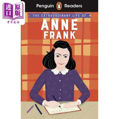 进口原版 *企鹅阅读分级指导2级 安娜弗兰克的非凡生活 Penguin Readers Level 2 The Extraordinary Life of Anne    Ladybird Bo