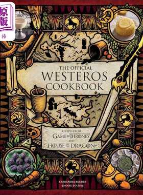 进口原版 *官方维斯特洛食谱 权力的游戏和龙之屋食谱 The Official Westeros Cookbook 英文原版 Cassandra Reeder   Insight Edi