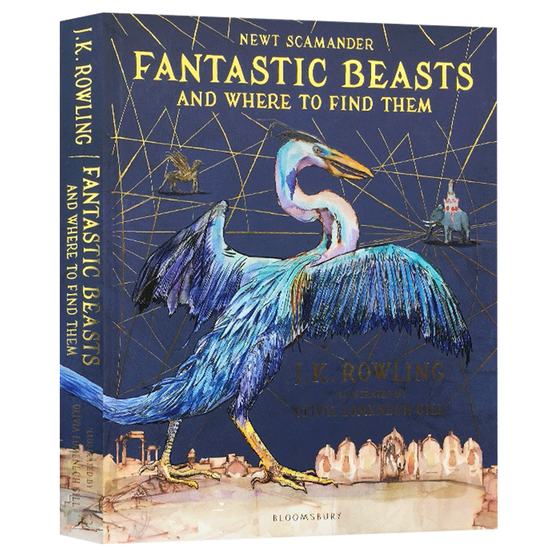 进口原版 神奇动物在哪里 插图版 英文原版 Fantastic Beasts and Where to Find The
