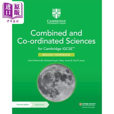 进口原版 *Cambridge IGCSE Combined and Coordinated Sciences Biology Workbook 剑桥IGCSE综合和协调科学生物学   Cambridge U