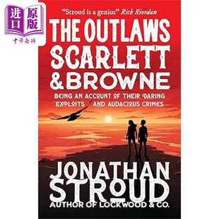 进口原版 *不法之徒 斯嘉丽和布朗系列1 The Outlaws Scarlett and Browne Scarlett and Browne1 英文原版 Jonatha   Walker Book